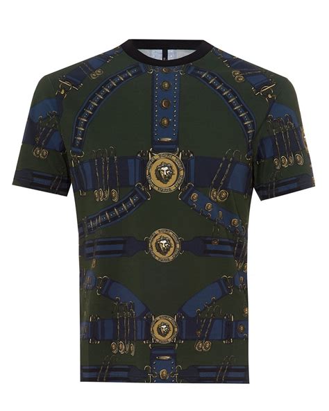 versus versace belt t shirt|Versace shirt.